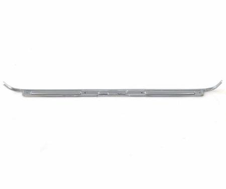 AMD Door Sill Plate, Bowtie Logo, Front, Chrome, 67-72 Chevy CK Truck K-CX1920