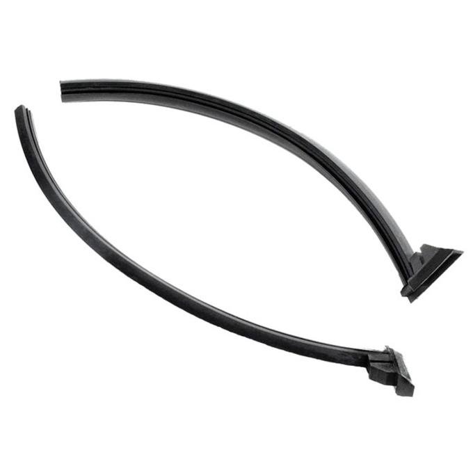 Metro Moulded Parts 1951-1954 Plymouth / Dodge / Chrysler / DeSoto Rear Roll-Up Side Quarter Window Seals. Each Piece 15" Long VS 3-B