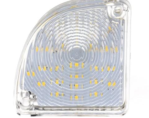 AMD Back-Up Lamp Lens, Clear, 30 White LED, LH, 67-72 Chevy GMC Fleetside Truck Blazer Jimmy X955-4067-2DL