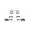 AMD Radiator Retainer Set, Standard 2/3 Core, 67-72 Chevy GMC CK Pickup Blazer Jimmy Suburban 349-4067-2S