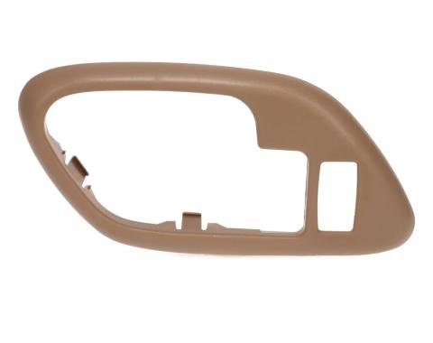 AMD Front Door Handle Bezel, with Power Door Lock Hole, LH, Beige, 95-00 Chevy GMC C/K OBS Pickup Truck SUV X540-4095-3BEGL