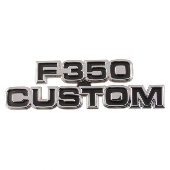 Dennis Carpenter Name Plate - Cowl Side - F350 CUSTOM - 1977-79 Ford Truck D7TZ-16720-S