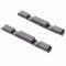 AMD Radiator Retainer Pads, Upper Pair, 63-66 Chevy GMC CK Truck X349-4063-1P