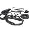 AMD Complete Weatherstrip Seal Kit (14pcs), 73-76 F-Series Pickup w/ Weatherstrip Trim Groove X599-4573-1S