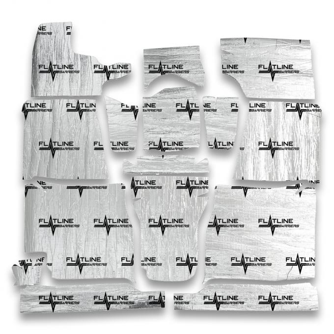 Flatline Barriers 1963-66 GM Truck High Tunnel Floor Insulation and Sound Dampening Kit TABT4027
