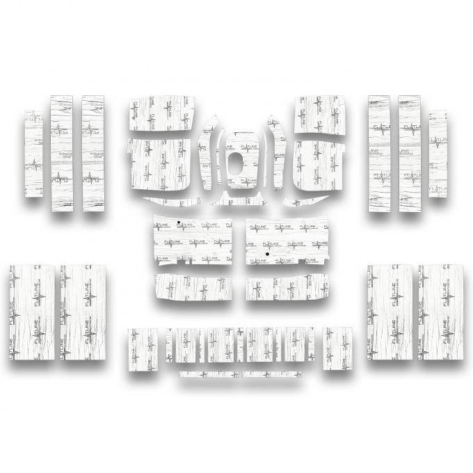 Flatline Barriers 1973-79 Ford Truck High Tunnel Truck Full Interior Sound Dampening Kit TABLT9125