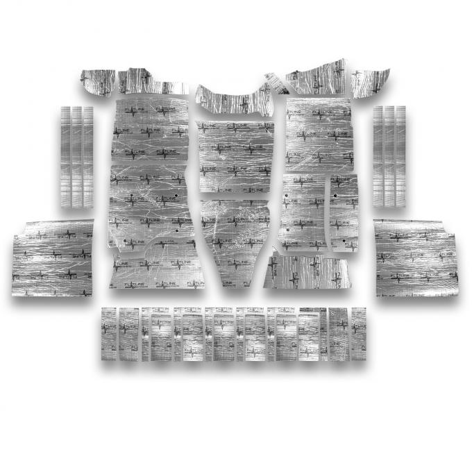 Flatline Barriers 1988-98 GM Full Size Std Cab Truck Full Insulation and Sound Dampening Kit TABT4046