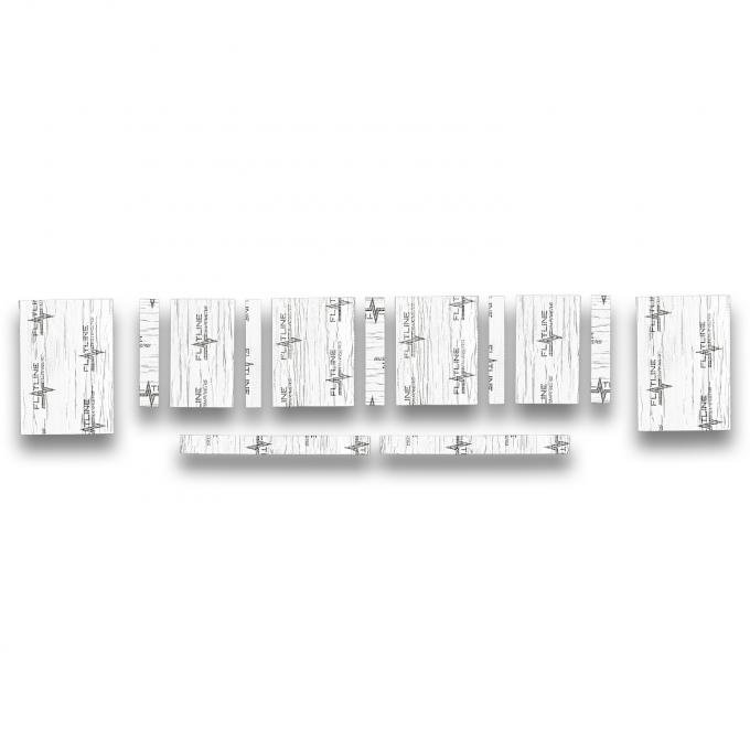Flatline Barriers 1973-79 Ford Truck Cab Wall Interior Sound Dampening Kit TABLT9124