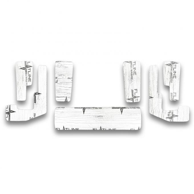 Flatline Barriers 2007-13 GM Crew Cab Truck Cabwall Insulation and Sound Dampening Kit TABT4054