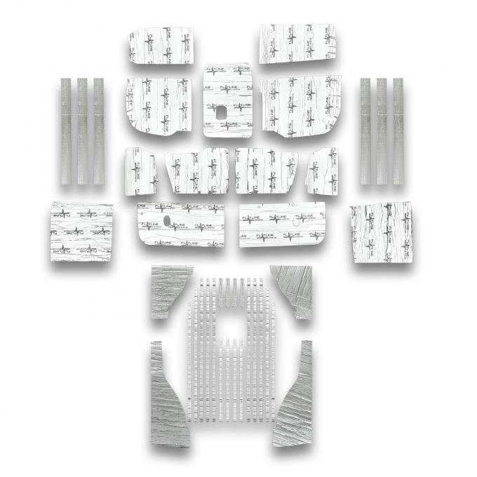 Flatline Barriers 1980-86 Ford Bronco Full Insulation and Sound Dampening Kit TABLB9013