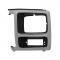 Dennis Carpenter Headlight Door - Left - Chrome / Black - Aftermarket - 1980-86 Ford Truck, 1980-86 Ford Bronco E0TZ-13064-MX