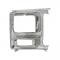 Dennis Carpenter Headlight Door - Left - Chrome / Black - Aftermarket - 1980-86 Ford Truck, 1980-86 Ford Bronco E0TZ-13064-MX