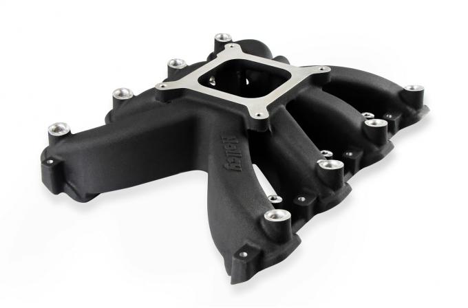 Holley EFI Holley Single Plane EFI Intake, GM LS7-Black 300-269BK