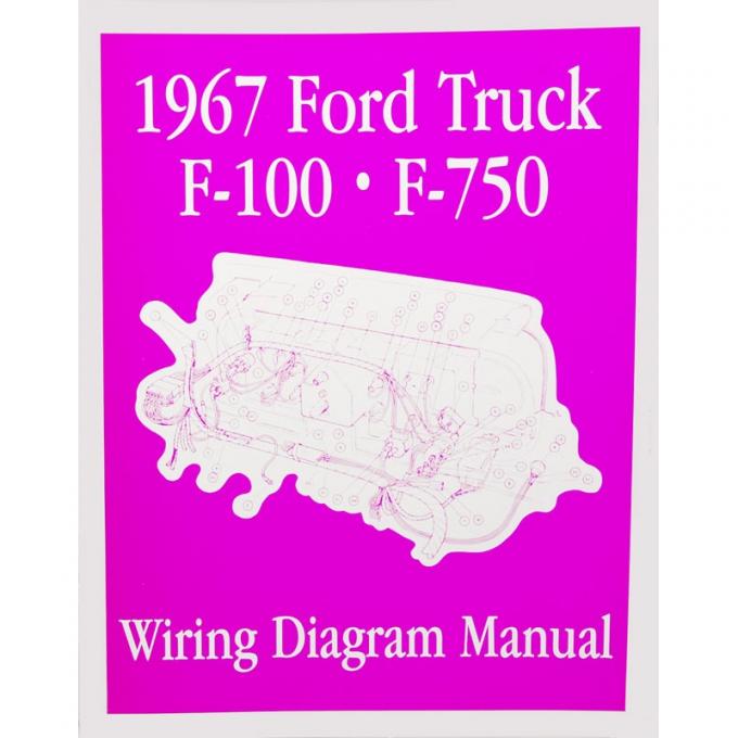 Dennis Carpenter Book - Wiring Diagram Manual - Truck - 1967 Ford Truck     MP-368