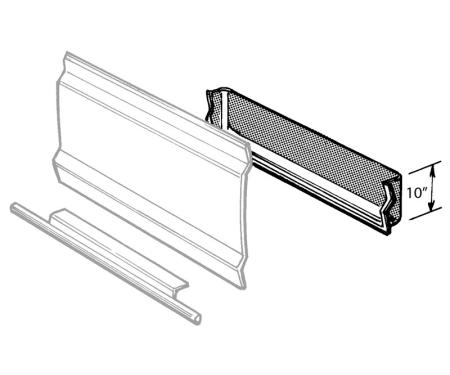 Dennis Carpenter Door Bottom Repair Panel - 1973-79 Ford Truck, 1978-79 Ford Bronco    D3TZ-8120378-L