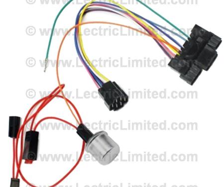 Lectric Limited 1956 Chevrolet Steering Column Turn Signal Switch Adapter Harness 34160
