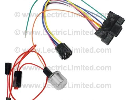 Lectric Limited 1956 Chevrolet Steering Column Turn Signal Switch Adapter Harness 34160