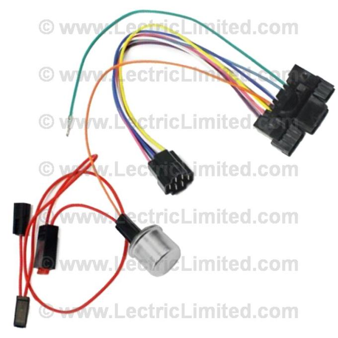 Lectric Limited 1956 Chevrolet Steering Column Turn Signal Switch Adapter Harness 34160