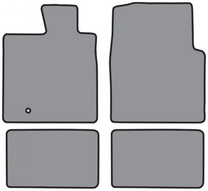 ACC 2004-2008 Ford F-150 Crew Cab Floor Mat 4pc (FM347 FM347R) Cutpile
