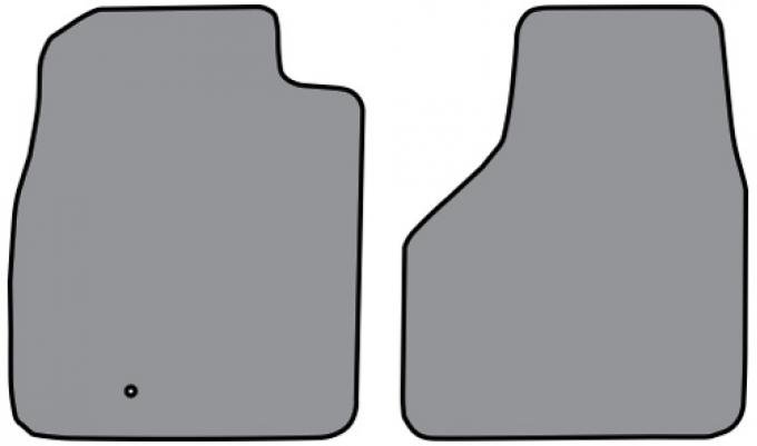 ACC 2010 Dodge Ram 2500 Reg Cab Floor Mat 2pc (P609F) Cutpile