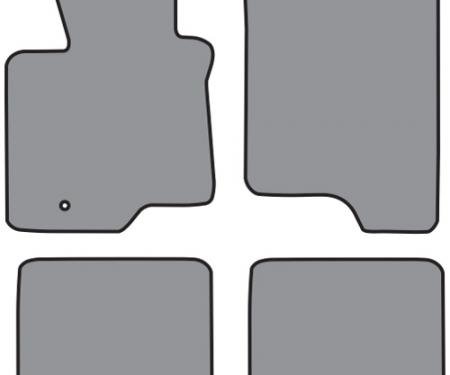 ACC 2001-2003 Ford F-150 Crew Cab Floor Mat 4pc (FM413F FM413R) Cutpile