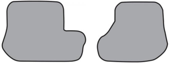 ACC 2000-2006 Chevrolet Suburban 2500 Floor Mat 3rd Row 2pc (CH103A) Cutpile