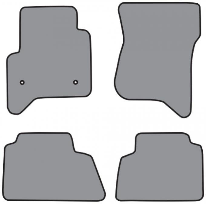ACC 2015-2020 Chevrolet Suburban Floor Mat 4pc (FM369 FM369R) Cutpile