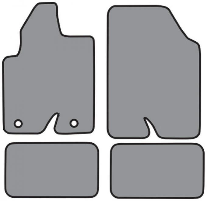 ACC 2011-2012 Ford Escape Floor Mat 4pc (FM401BF FM401R) Cutpile
