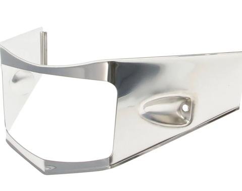 AMD Park Lamp Bezel, Stainless, LH or RH, 56 F100 F250 F350 Ford Pickup Truck X136-4556-SS