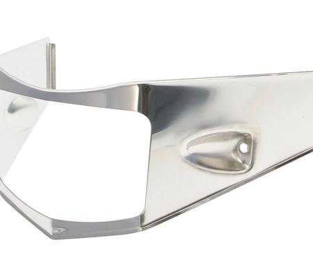 AMD Park Lamp Bezel, Stainless, LH or RH, 56 F100 F250 F350 Ford Pickup Truck X136-4556-SS