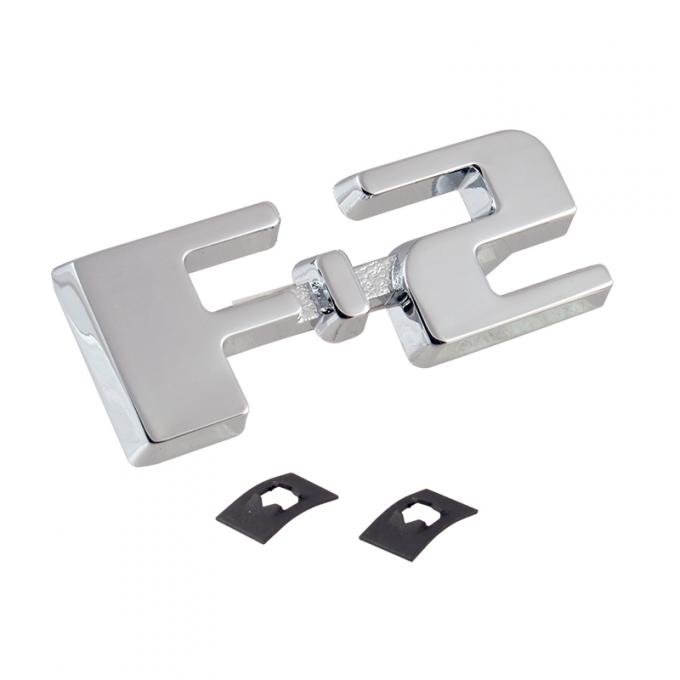 Dennis Carpenter Cab Side Emblem - F-2 - 1948-50 Ford Truck     8D-16605