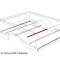 AMD Bed Reinforcement Strip, 60-72 Chevy GMC C/K Stepside Pickup; 67-72 Chevy GMC Fleetside Pickup 717-4060-1