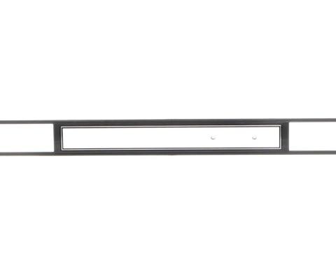 AMD Dash Molding Air Vent Bezel, w/ AC, Brushed / Black, 78-80 Chevy GMC C/K Truck Blazer Jimmy Suburban 460-4078-3A