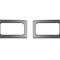 American Car Craft 2010-2014 Ford F-150 Door Handle Pull Plates Satin 2pc Fronts Only 771027