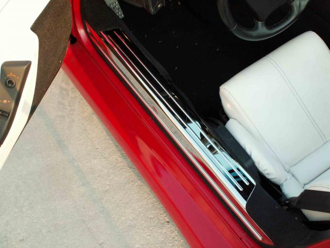 American Car Craft Doorsills Polished 2pc 021001