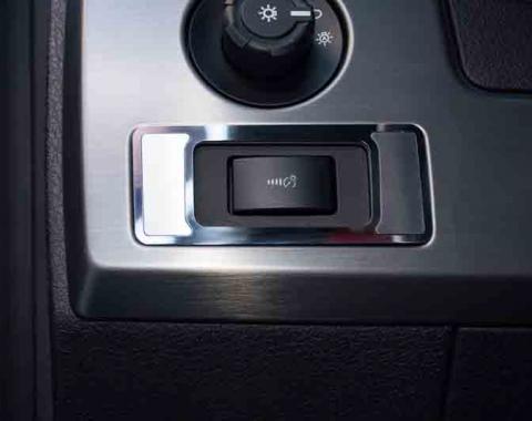 American Car Craft 2010-2014 Ford F-150 Interior Dim Switch Plate Satin 771039
