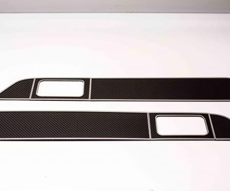 American Car Craft 2009-2019 Ford F-150 Door Panel Inserts Carbon Fiber 6pc Fronts Only 771034