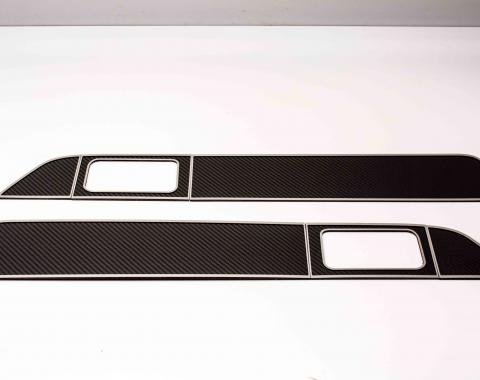 American Car Craft 2009-2019 Ford F-150 Door Panel Inserts Carbon Fiber 6pc Fronts Only 771034