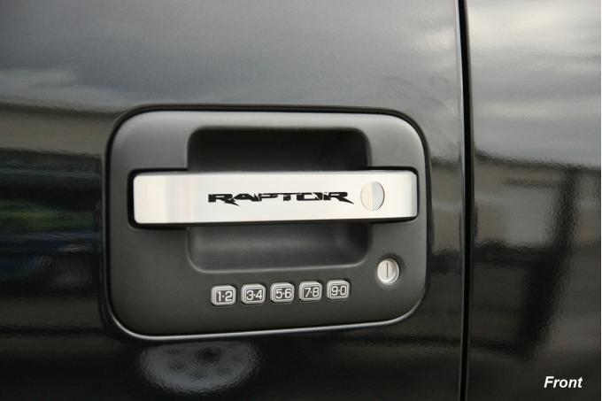 American Car Craft 2010-2014 Ford F-150 Door Handle Pulls Satin 4pc Fronts Only 772014