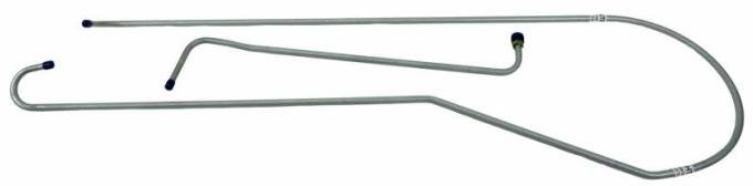 Shafers Classic Reproductions 1967-1970 Chevrolet/GMC Truck Long Gas Lines (Pump To Tank), Stainless Steel GLL422S