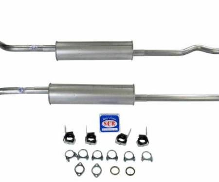 Shafers Classic Reproductions 1966-1974 Bronco V8 302 Dual Exhaust System 84011