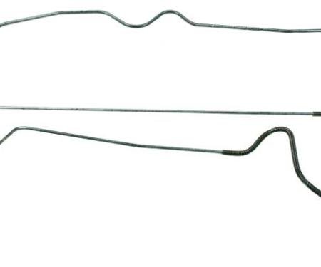 Shafers Classic Reproductions 1951 Chevrolet Full Size Front Brake Line Set, Stainless Steel FBL035S