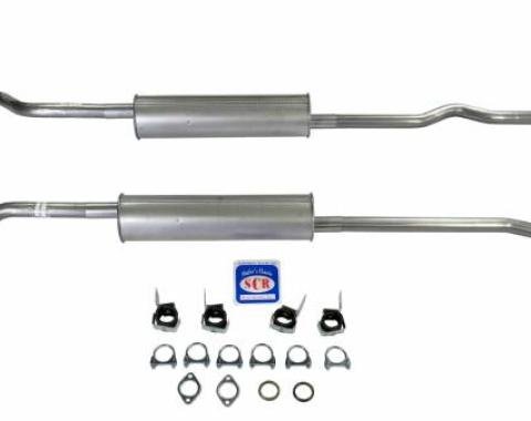 Shafers Classic Reproductions 1966-1974 Bronco V8 302 Dual Exhaust System 84010