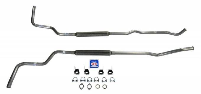 Shafers Classic Reproductions 1966-1974 Bronco V8 302 Dual Exhaust System 84007