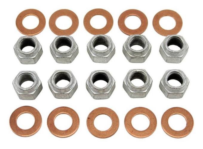 Shafers Classic Reproductions 1964-1967 Ford Mustang and 1957-67 Full Size Ford Rear Housing Differential Nuts & Washers MDK001