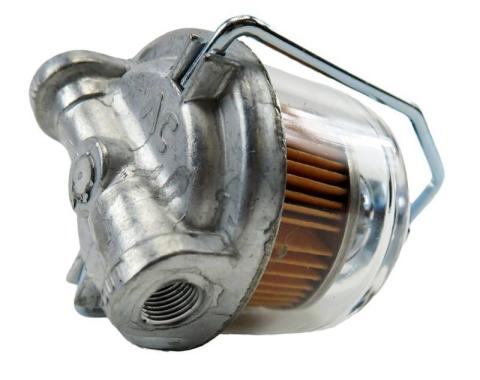 Shafers Classic Reproductions 1955-1964 Chevrolet Full Size and 1941-66 Chevrolet truck Glass Fuel Bowl Assembly GF48