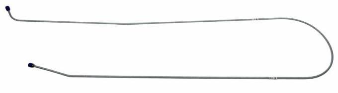 Shafers Classic Reproductions 1967-1971 Chevrolet/GMC Truck Brake Lines (Front To Rear), Short Bed, Stainless Steel LBL428S