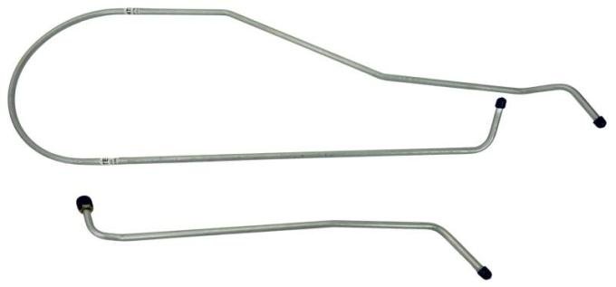 Shafers Classic Reproductions 1963-1966 Chevrolet Truck Long Gas Lines (Pump To Tank), Stainless Steel GLL428S