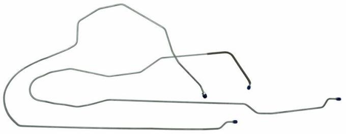 Shafers Classic Reproductions 1981-1987 Chevrolet Truck Brake Lines (Front To Rear), Stainless Steel LBL414S