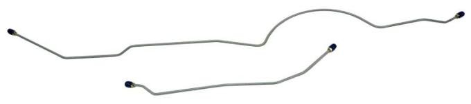 Shafers Classic Reproductions 1957-1960 Ford F100 2 WD Rear End Housing Brake Line, Stainless Steel HBL617S
